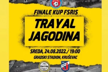 KRUŠEVAC ĆE BITI U EPICENTRU FUDBALSKE SRBIJE: Trajal i Jagodina odlučuju o trofeju!