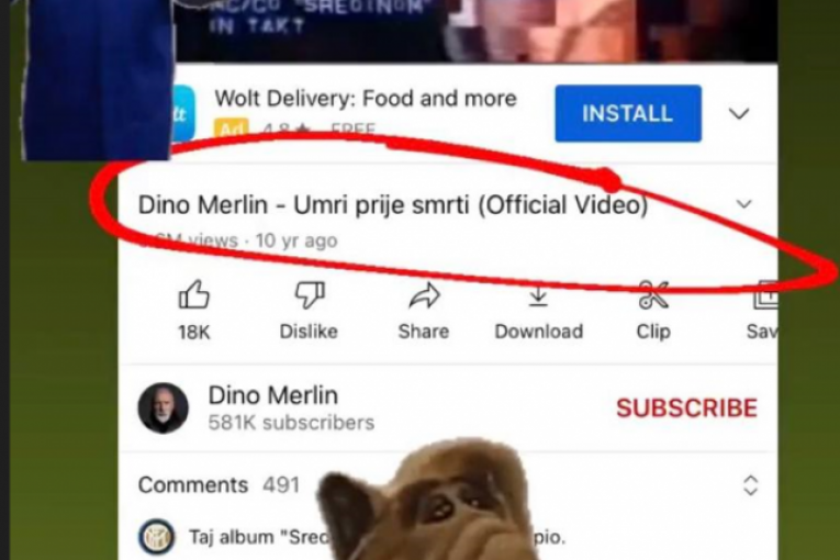 Dina Merlina sahranili