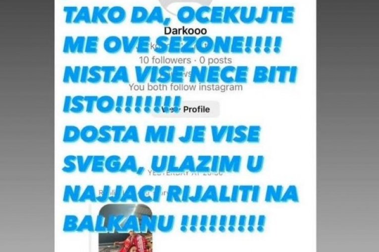 Gastoz na Instagramu otikrio da ulazi u Zadrugu