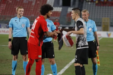 MALTEŽANI ŠOKIRALI PARTIZAN: Hrvat kaznio amaterski postavljenu odbranu crno-belih! (VIDEO)