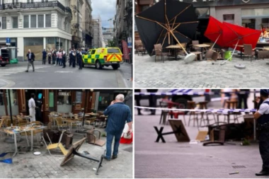 Kombijem uleteo u kafić, POVREĐENO 6 OSOBA! Vozač pobegao! Drama u centru Brisela! (VIDEO/FOTO)