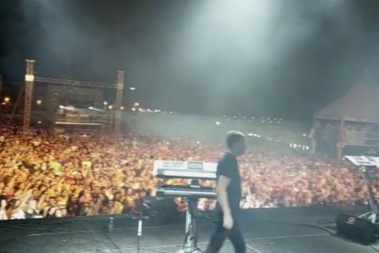 Saša Matić u Novom Bečeju