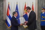 ORDEN ZA KUBANSKOG ŠEFA DIPLOMATIJE! Vučić odlikovao Bruna Pariju! (VIDEO)