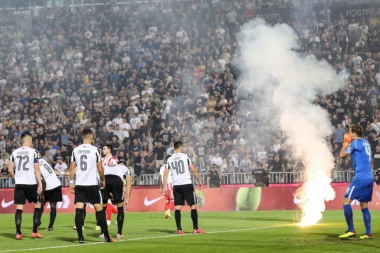 BRUTALNA PROVOKACIJA Partizana! Besni u Crvenoj zvezdi!