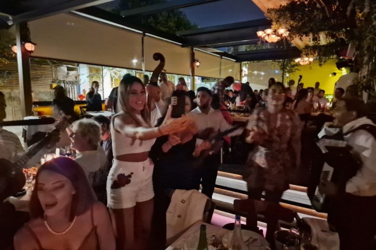 Sandra Afrika na rođendanu 