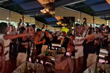 Tijana Em i Sandra Afrika napravile LOM u KAFANI! Pevačice ludovale do JUTRA, LOVA letela na sve strane! (FOTO)