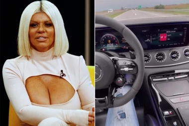 DARA BUBAMARA OPET DIVLJA ZA VOLANOM! Bahata pevačica snimkom RAZBESNELA javnost, vozila 200 NA SAT, pa jednim potezom ŠOKIRALA SVE!