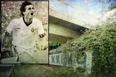 Na ovom mestu, pre 37 godina, POGINUO je Mance! "Otiš'o si Dragane, ostala je tuga, uvek će te voleti Grobari sa juga"! (FOTO GALERIJA+VIDEO)