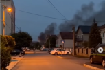VELIKI POŽAR U NOVOJ GALENICI! Gust crni dim vidi se iz više delova Zemuna i Novog Beograda! (FOTO/VIDEO)