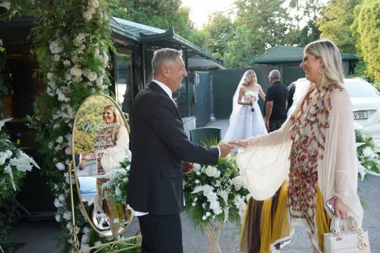 Vesa Jeremić sa ćerkom Milicom