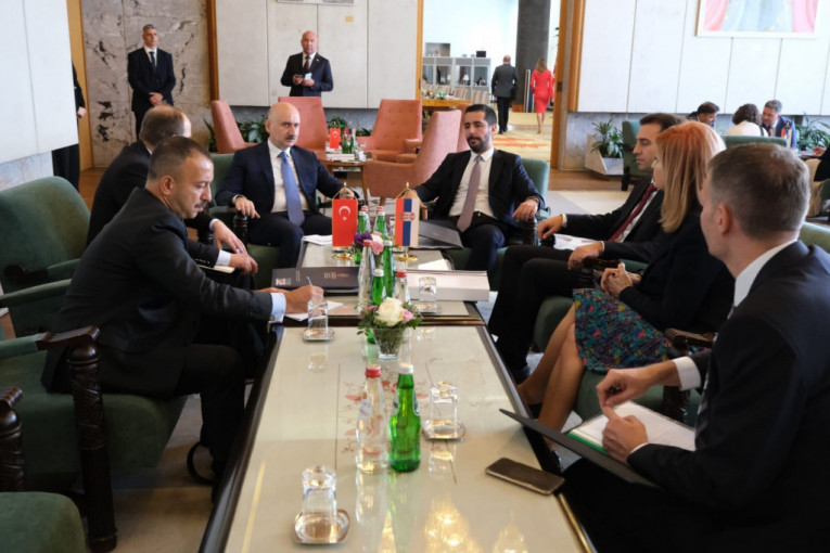 Sastanak delagacije Srbije i Turske