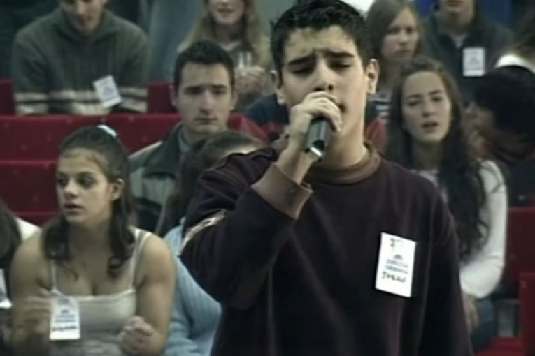 Darko Lazić na audiciji za Zvezde Granda 2007. godine