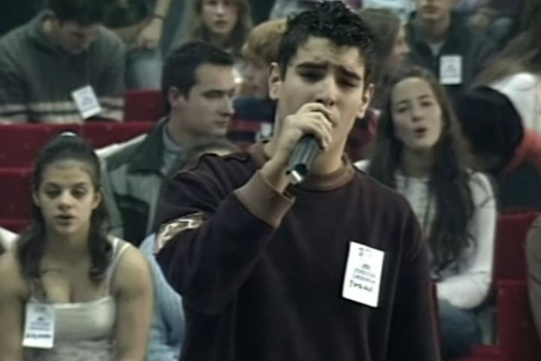 Darko Lazić na audiciji za Zvezde Granda 2007. godine