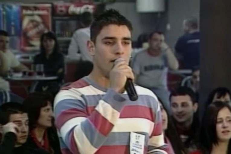 Darko Lazić na audiciji za Zvezde Granda 2008. godine