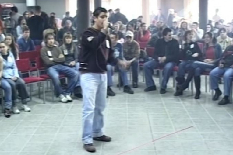 Darko Lazić na audiciji za Zvezde Granda 2007. godine