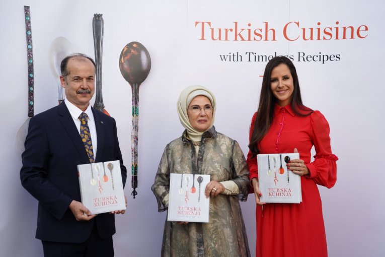 Tamara Vučić na prijemu