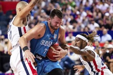Luka sa druge planete! Dončić brojao do 47, nestvarna partija - Slovenija bolja od Francuske!