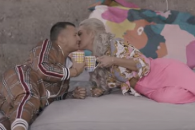 Sandra Rešić i Stefan Karić poljubac