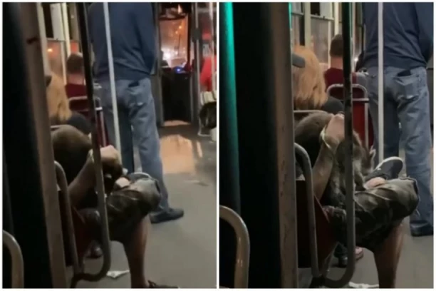 ZA NEPOVEROVATI! Pogledajte šta je ovaj čovek provozao u tramvaju u centru Beograda! (VIDEO)