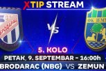 Meč petog kola Srpske lige – grupa Beograd, samo na Xtip Stream-u!