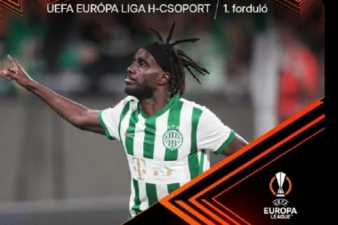 GOLEADA U BUDIMPEŠTI: Ferencvaroš sa igračem manje stigao do bodova!