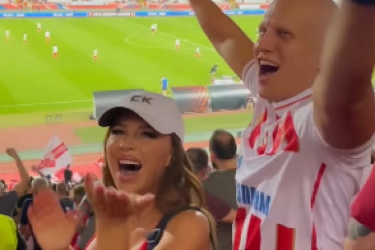 Stanija Dobrojević na utakmici sa bratom