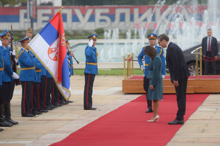 Aleksandar Vučić dočekao Katalin Novak