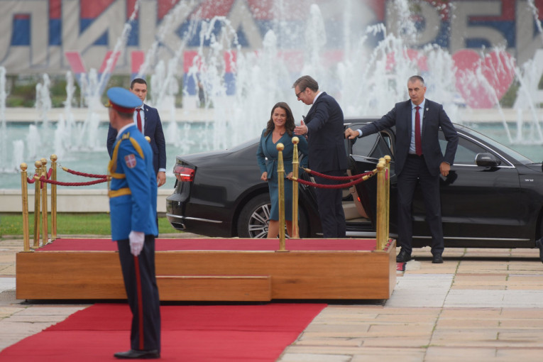 Aleksandar Vučić dočekao Katalin Novak