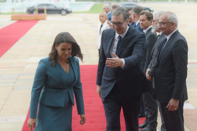 Aleksandar Vučić dočekao Katalin Novak