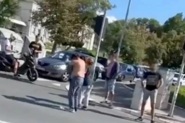 INCIDENT U MIRIJEVU: Pretukao muškarca i ostavio krvavog da leži pa išamarao ženu (FOTO)