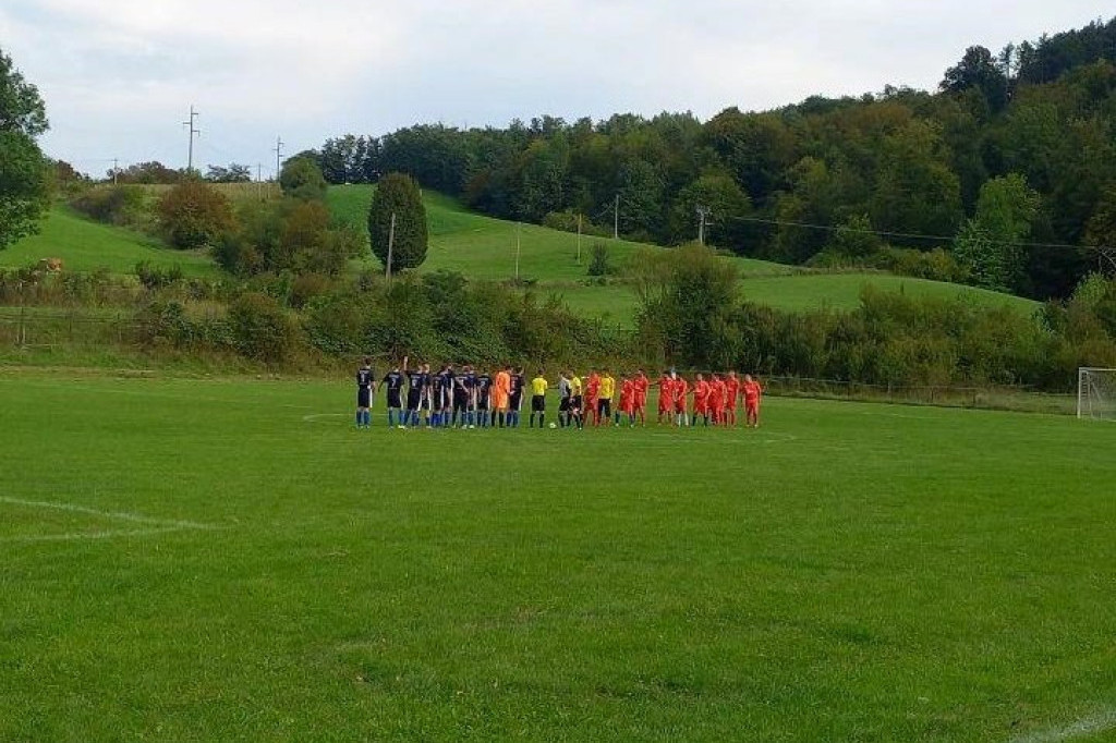 Detalj sa meča Mladost Valjevska Kamenica - Bujačić
