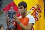 NJUJORK IMA NOVOG ŠAMPIONA: Mladi Španac je kralj Amerike - Karlos Alkaraz osvojio US open i postao prvi reket sveta (VIDEO/FOTO)