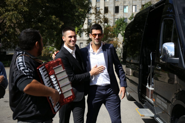 Novak Đoković i Đorđe Đoković