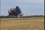 NEVEROVATNA SCENA! Srušio se ruski JURIŠNIK pri poletanju na Krimu! Pilot nije uspeo da se KATAPULTIRA! (UZNEMIRUJUĆI VIDEO)