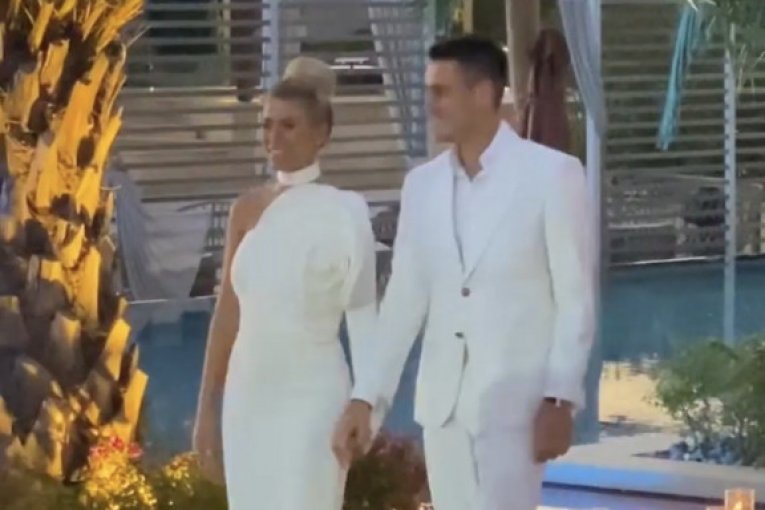 Svadba Saške Veselinov i Đorđa Đokovića