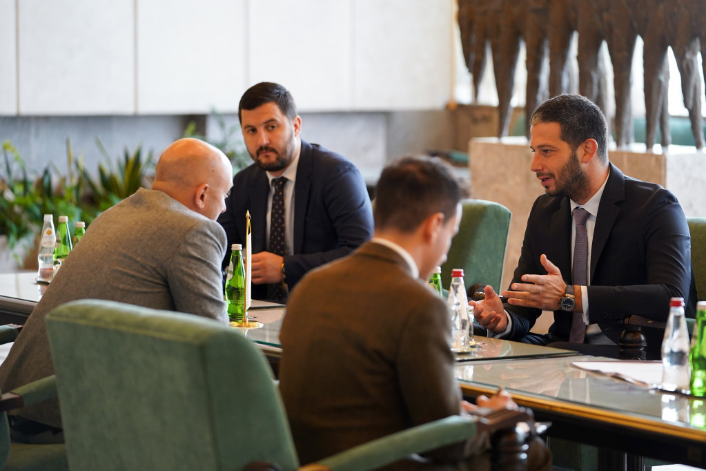 Vanja Udovičić se sreo sa Manuelom Saracinom