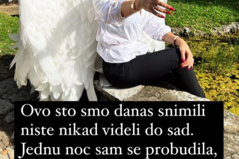 Jovana Jeremić, scene sa snimanja džinglova