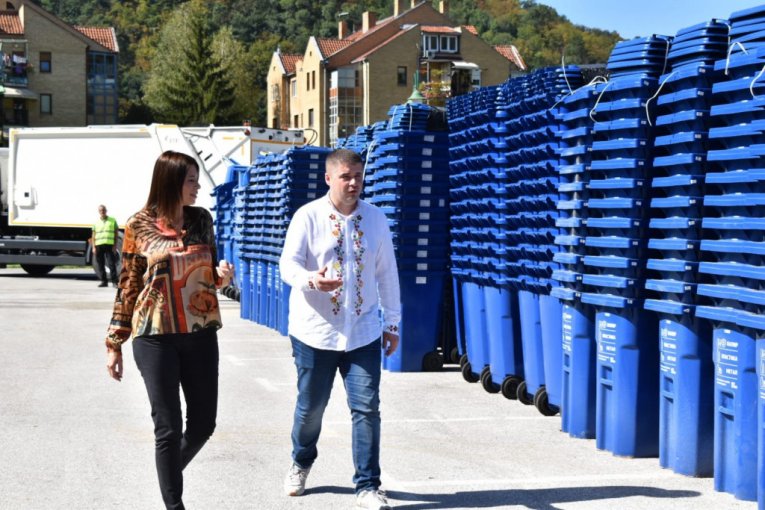 Irena Vujović sa Milivojem Dolovićem