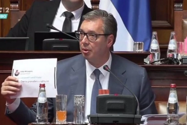 TO JE ČOVEK KOJI ŽELI DA MI UBIJE DETE! Vučić odgovorio Milivojeviću i pokazao sraman tvit! (FOTO)