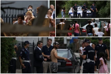 STRIC GLEDAO KAKO DEVOJČICU UDARA KOMBI! Prve slike sa mesta tragedije, jauci i suze na Karaburmi! (FOTO)