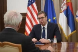 VUČIĆ SA HILOM: Bitni razgovori sa ambasadorom SAD! (FOTO)