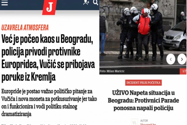 HRVATI PRIZIVAJU HAOS NA ULICAMA BEOGRADA: Prate svako dešavanje u centru srpske prestonice