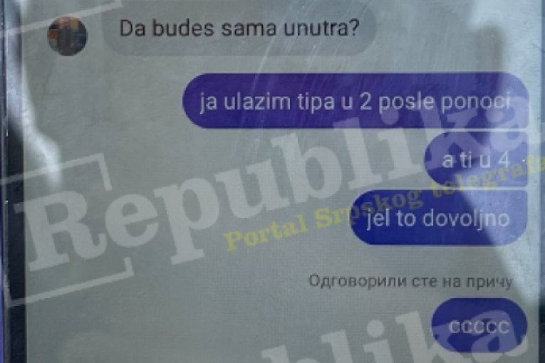 Anita Stanojlović i Marko Marković prepiske