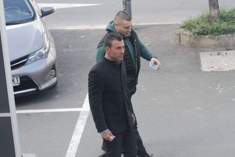 Uroš Ćertić stiže u Palatu pravde