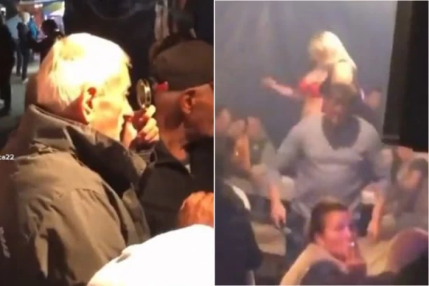GOLOTINJA NE SME DA SE PROPUSTI: Deda našao genijalan način da sve vidi na vašaru u Šapcu (VIDEO)