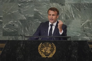 CEO SVET ĆE SE NAĆI U OPASNOSTI! Makron zagrmeo u UN: Poljuljana bezbednost, od stanja u Ukrajini zavisi