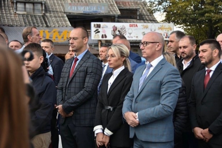 Dajana Paunović u poseti Gračanici