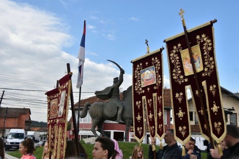 Dajana Paunović u poseti Gračanici