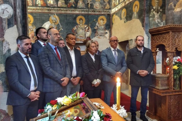 Dajana Paunović u poseti Gračanici