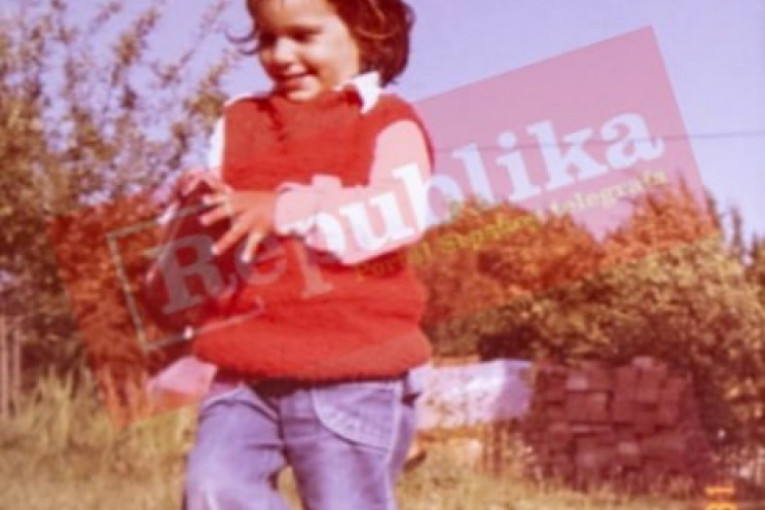 Jelena Golubović kao dete